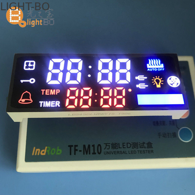 オーブンのタイマーのコントロール パネルのための多色刷りの習慣のLED表示広い視野角
