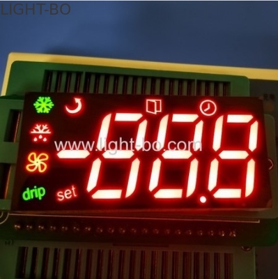 良い価格 冷蔵庫の制御パネルのためのカスタマイズされた多色三桁7セグメントLEDディスプレイモジュール オンライン