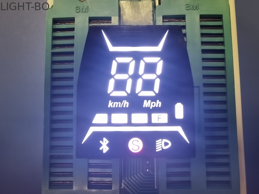 良い価格 超白く/赤/黄色7つの電気スクーターのための区分によって導かれた表示モジュールをカスタマイズしました オンライン