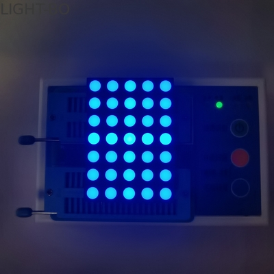 明るく青い14ピン635nm 100mcd 5x7ドット マトリクスのLED表示