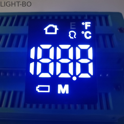 超白い6ピン120mcd 80mW 20mA 7区分のLED表示