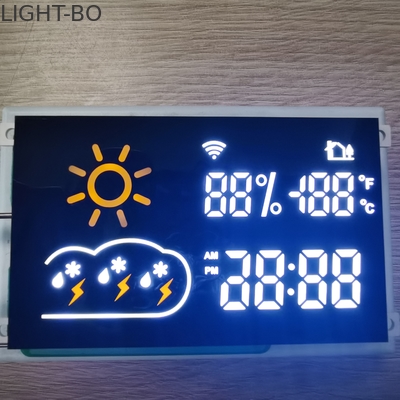 天気予報モジュールのためのROHS 80mcd 7の区分のLED表示