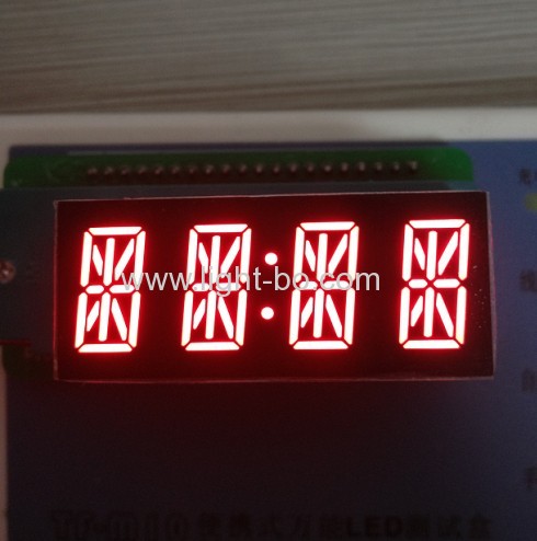 計器板のための三重ディジット14の区分のLED表示共通の陰極の赤