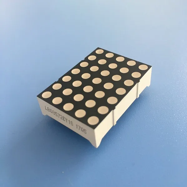 超明るい黄色ドットマトリックスLEDディスプレイ 3mm 移動サイン/メッセージボード 2
