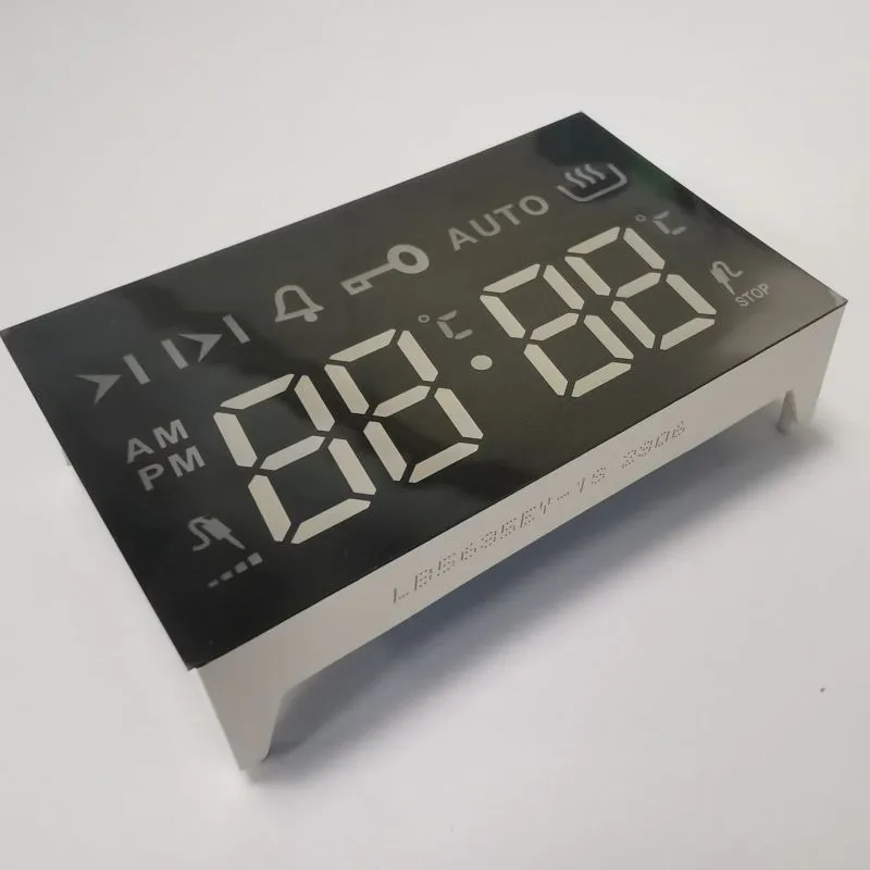 ウルトラアンバーLEDディスプレイ 7セグメント 4桁の共用カソード 4キータッチ オーブン内蔵 2