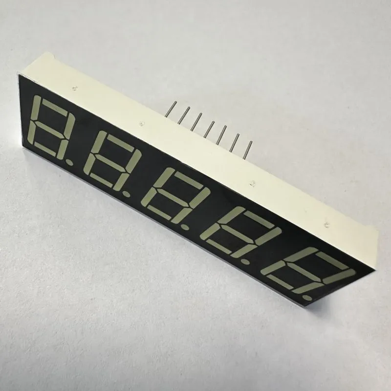 超白色0.56インチ5桁7セグメントLEDディスプレイ プロセスの制御のための共通アンード 5