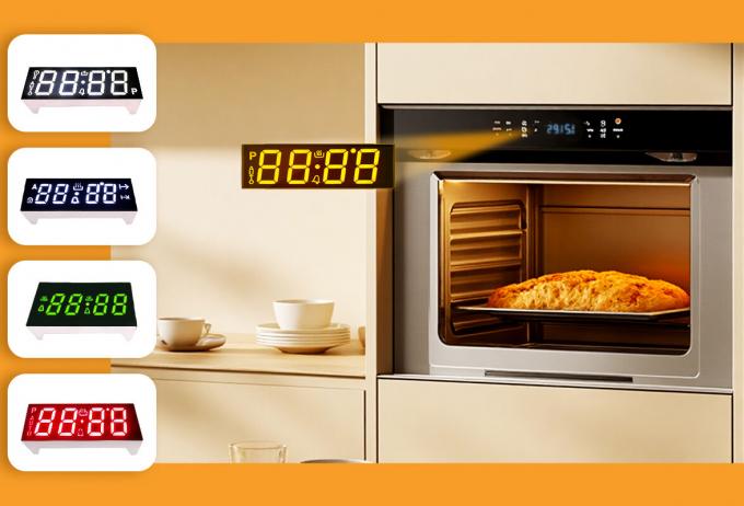 0.32インチ (8.2mm) 7セグメントLEDディスプレイ,超明るい白色,冷蔵庫と家電の制御のための共通アンード 6