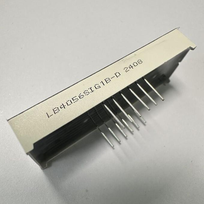 4桁 0.56インチ (14.2mm) 7セグメントLEDディスプレイ – ピュアグリーン、計器パネルと家電製品用コモンアノード 2