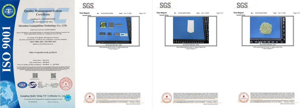 超明るい白色4桁0.56インチ デジタルタイマー用普通アンード7セグメントLED時計ディスプレイ 4