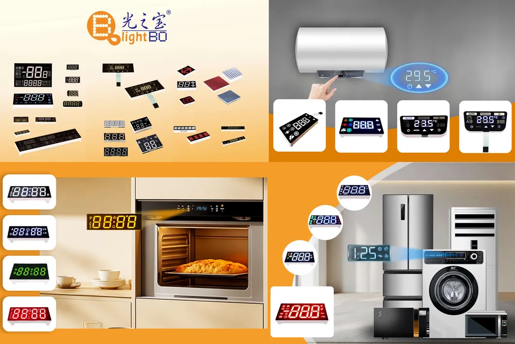 超白/純緑色 3桁LEDディスプレイ 7セグメント 冷蔵庫用共通カソード 0