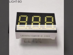 超明るい白色3桁7セグメントLEDディスプレイ 0.36インチ温度/湿度指標の共通カソード