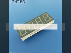 赤色LEDディスプレイ 4桁7セグメント 健身ランニング機器の共通カソード