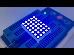 超明るい青色 3mm DOT マトリックス LED ディスプレイ 5 X 7 デジタルタイムゾーン 時計指示器