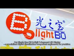 冷蔵庫制御システム用3桁7セグメントLEDディスプレイ