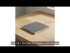クリエイティブなプロジェクト向けの多用途な 16X16 赤色 LED マトリックス ディスプレイ