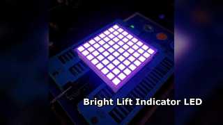 リフト用の明るい赤色 8x8 LED マトリックス