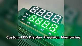 温度監視用のカスタム 7 セグメント LED ディスプレイ