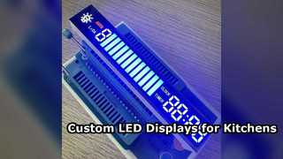 キッチンフード用カスタム 7 セグメント LED ディスプレイ