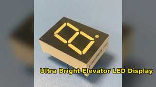 0 エレベーター システム用 8 インチ 7 セグメント LED ディスプレイ