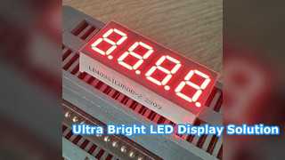 電子機器用の超高輝度 0.36 インチ LED ディスプレイ