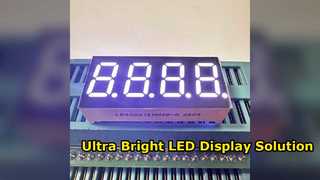 産業用プロセス制御用の超高輝度 LED ディスプレイ