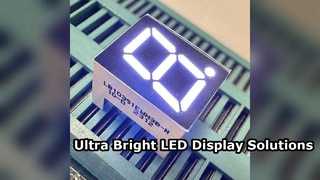 インストルメントパネル用0.39インチ7セグメントLEDディスプレイ
